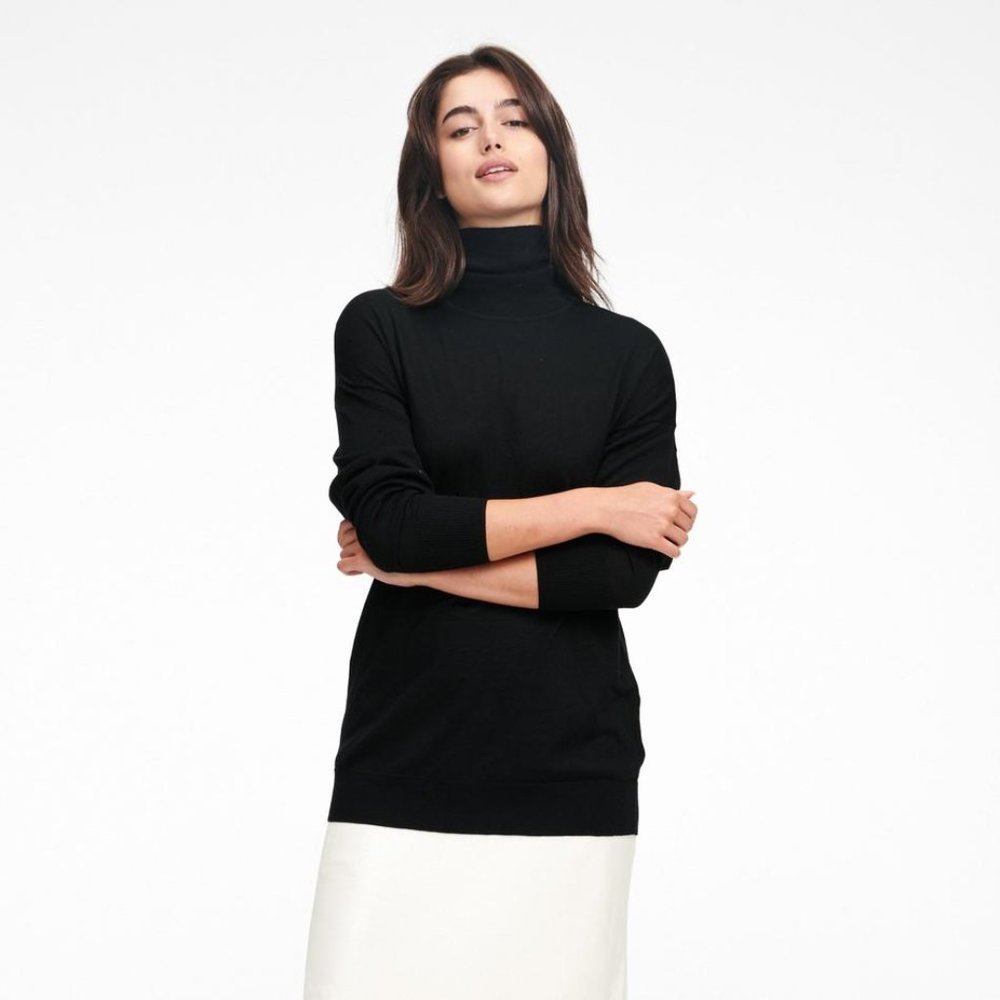 Naadam Lightweight Turtleneck Tunic